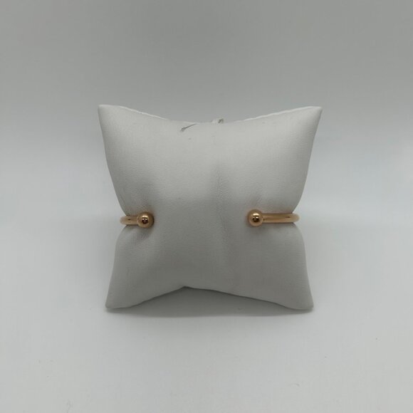 Druzy Quartz Cuff Bracelet Rose Gold-tone by Kinsley Armelle - Picture 5 of 12